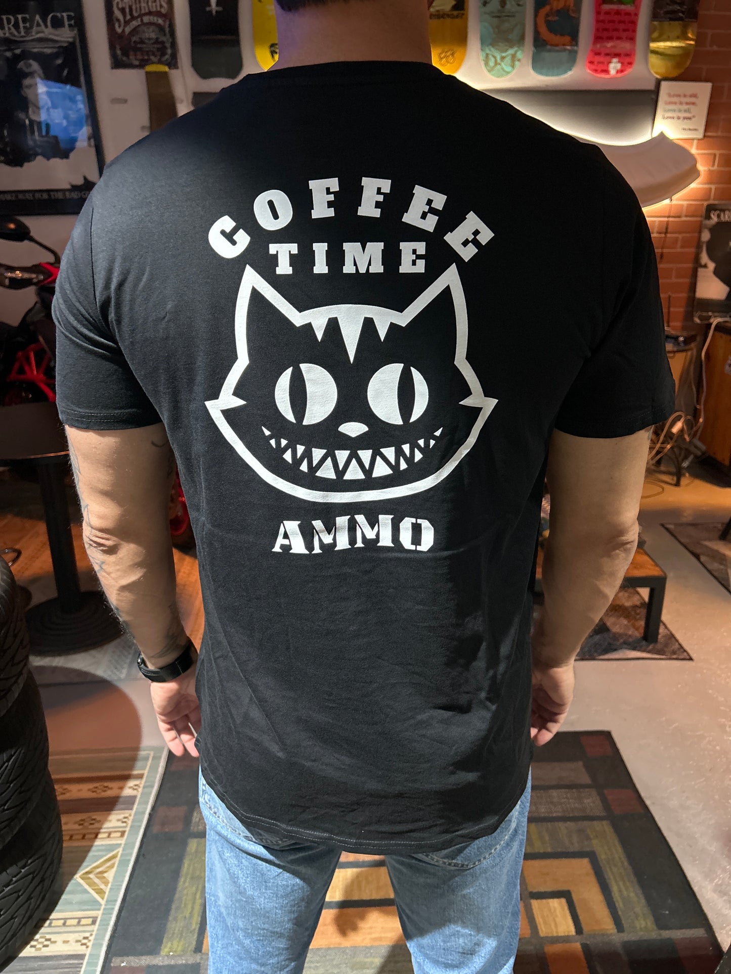 Tee Ammo coffee time