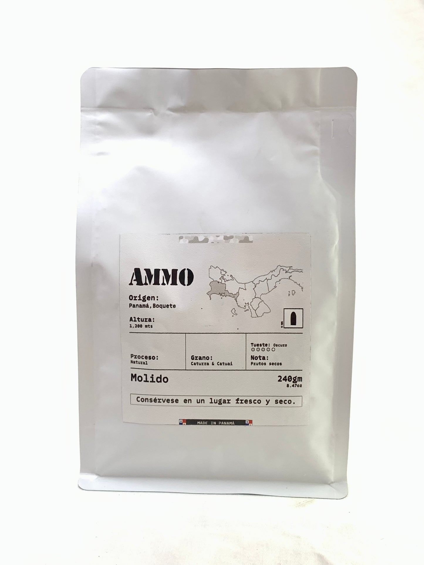 Café Arabico 9mm molido 240G